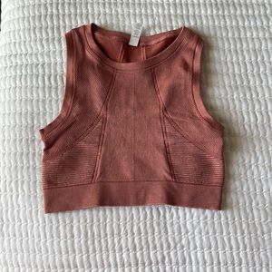 Offline By Aerie Stretch Ribbed Crop Top